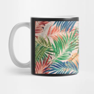 Palm Leaves in color Mug